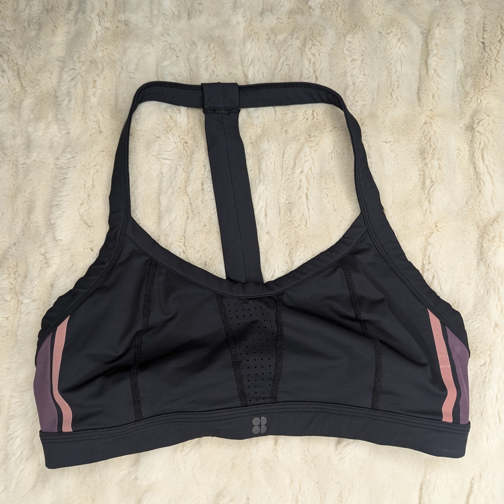 SWEATY BETTY SPORTS BRA, LARGE